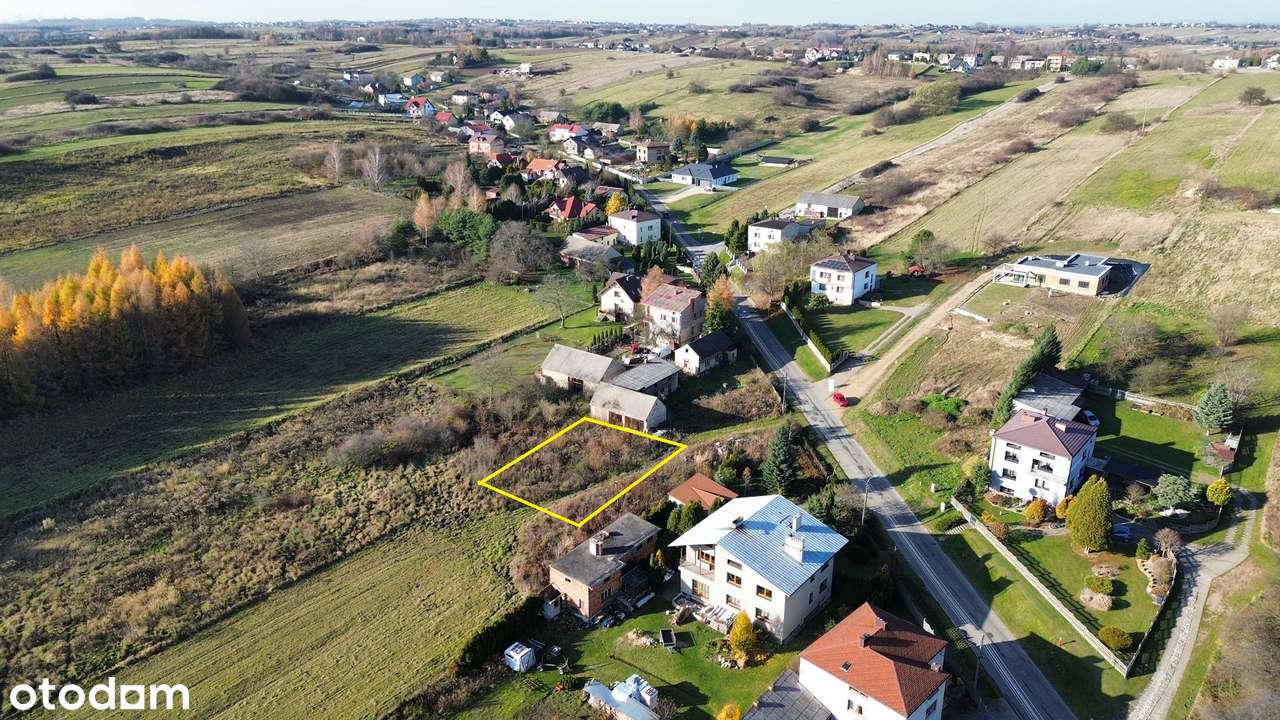 Działka pod zabudowę mieszkaniową w drugiej linii zabudowy - Pełny obrazek: 4/10