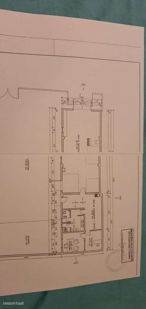 Armazém inserido terreno 415m2 Escritório Balneário Câmaras congelados - Grande imagem: 4/7
