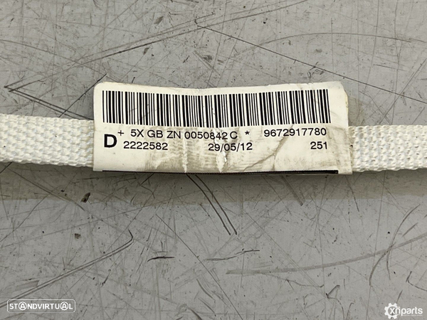 Airbag cortina Dto Usado PEUGEOT 208 REF. 9672917780 - 3