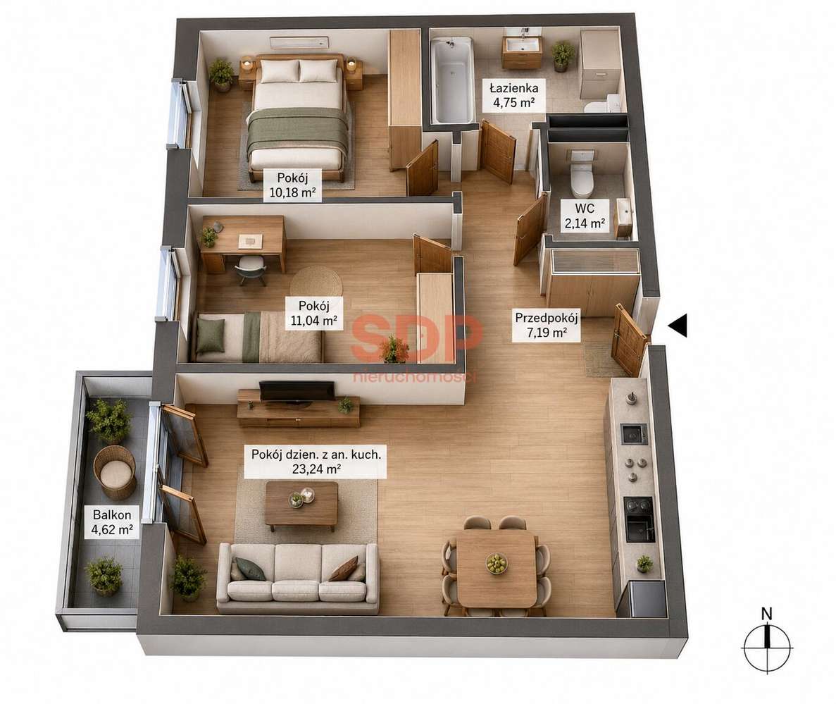 Apartament przy Parku | Zamieszkaj jeszcze w tym roku - Prikaz 3