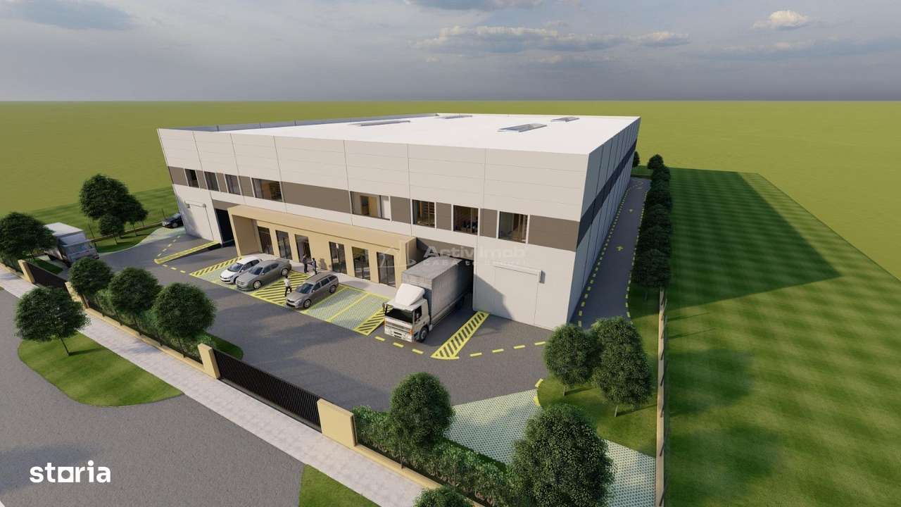Hala industriala noua &#238;n parcul industrial II  - H 12 metri - Imagine principală: 5/15