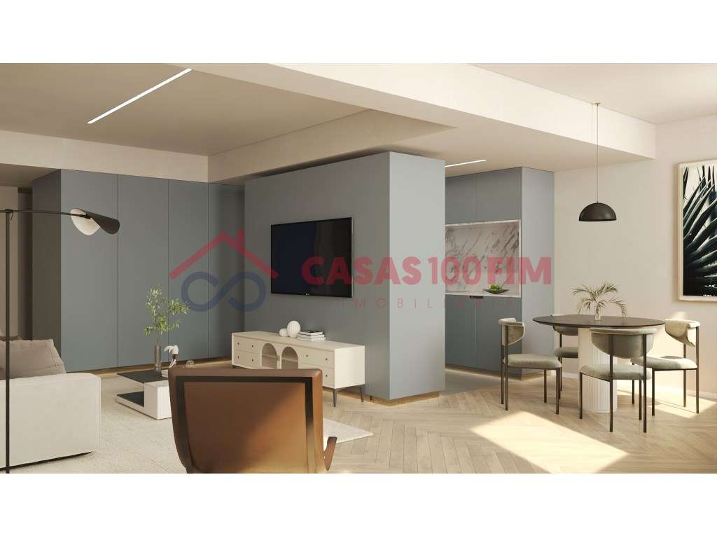 Apartamento T2 c/ acabamentos premium Baixa, Porto-1