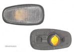 Lampa semnalizare laterala Opel Astra G, 01.1998-08.2009; Zafira, 01.1999-05.2005, fata, Stanga = Dreapta, WY5W; alb, negru carcasa; fara suport becuri, DEPO - 1