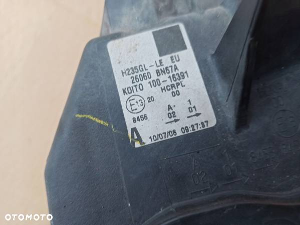 Lampa lewy przód NISSAN ALMERA N16 LIFT EUROPA - 8