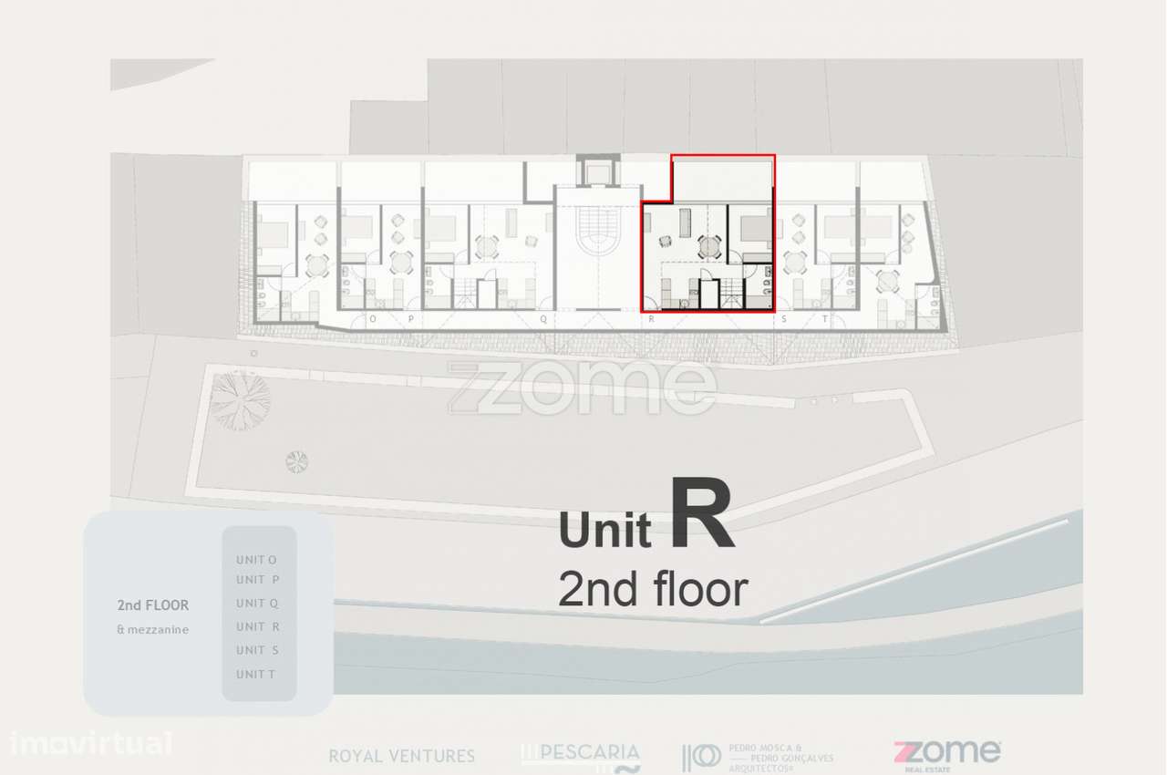 Apartamento T1 duplex novo terraço garagem Vila Nova Gaia (Fração R... - Grande imagem: 4/18