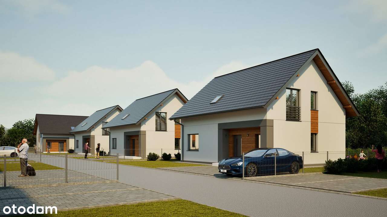 PRZEDSPRZEDAŻ - nowe energooszczędne domy 121m2 w spokojnej okolicy - Pełny obrazek: 4/18