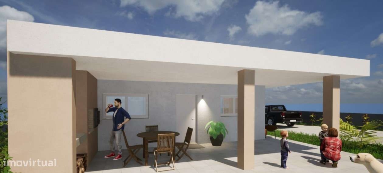 Moradia T2+1 em Mafra: Design Moderno e Lote de 400 m² - Grande imagem: 5/14