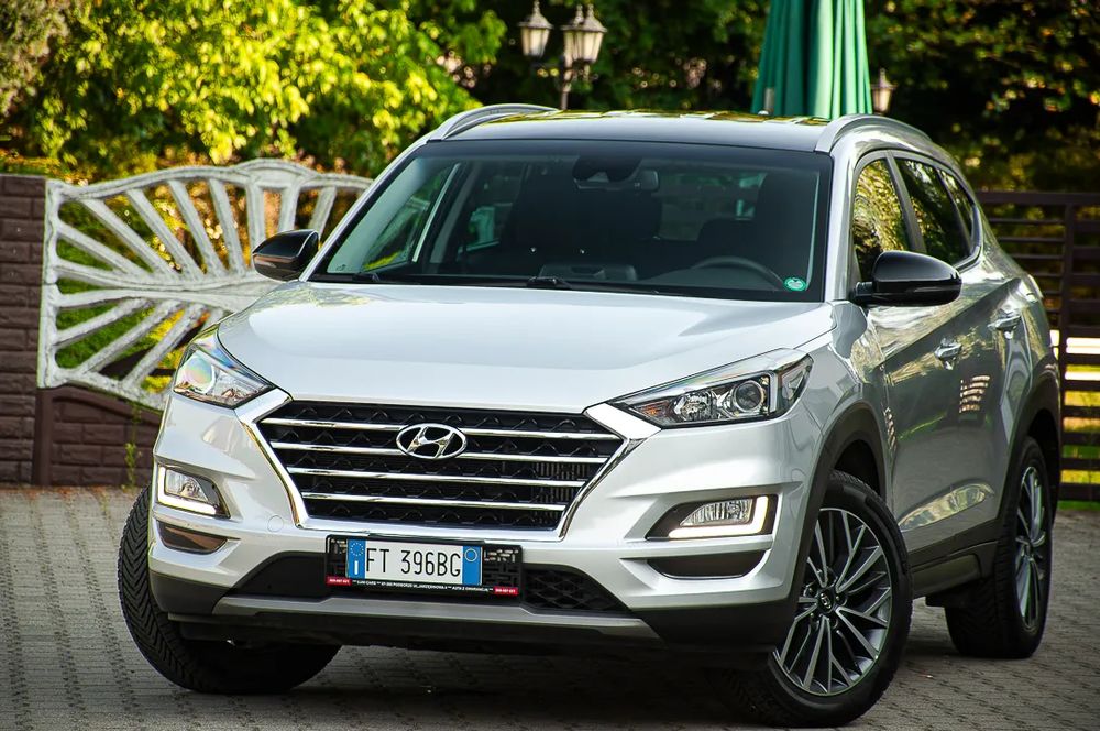 Hyundai Tucson III (2015-2020) blue 1.6 CRDi 2WD DCT Premium 2018