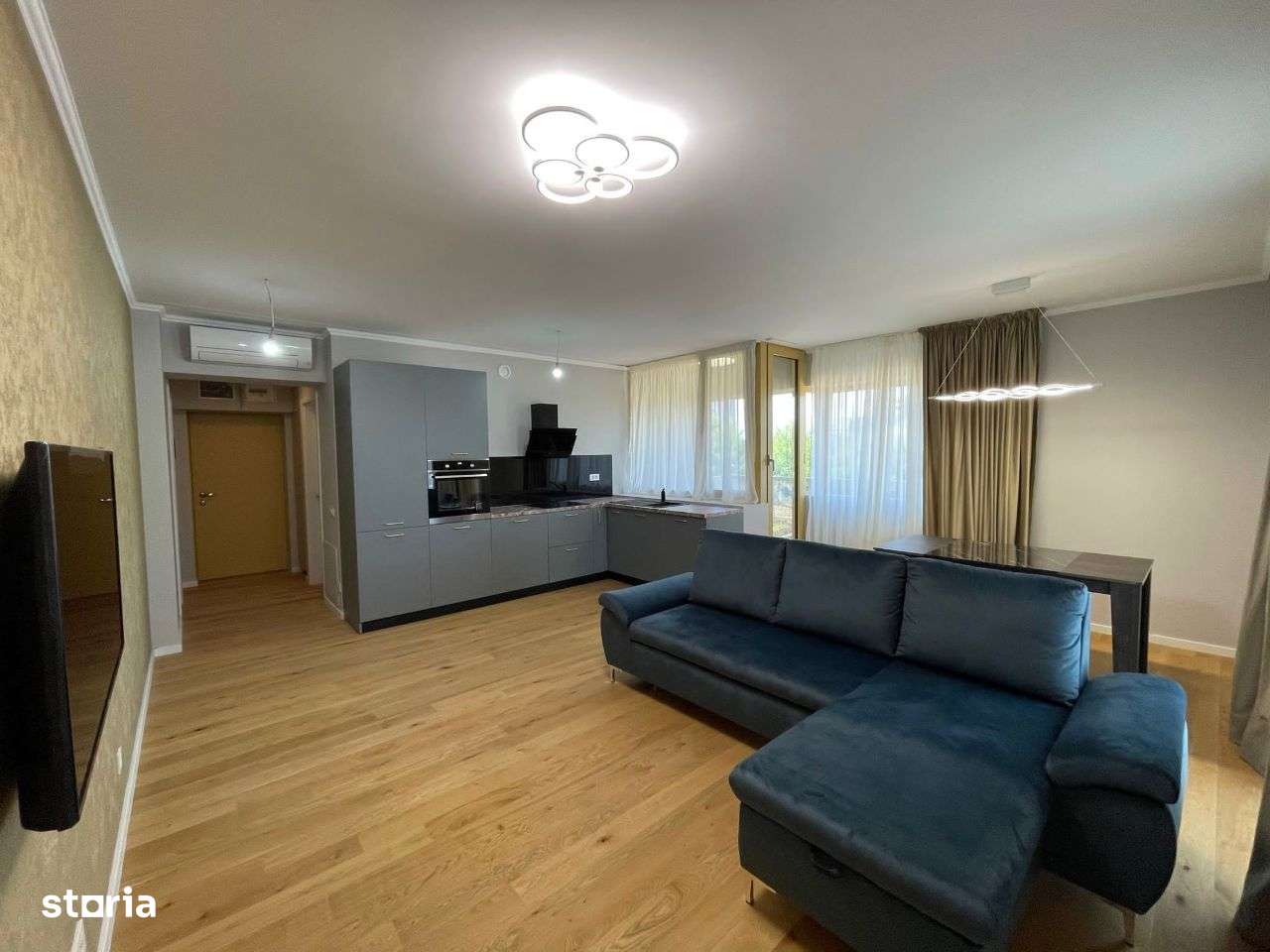 Apartament cu 2 camere mobilat modern - Aviatiei Park