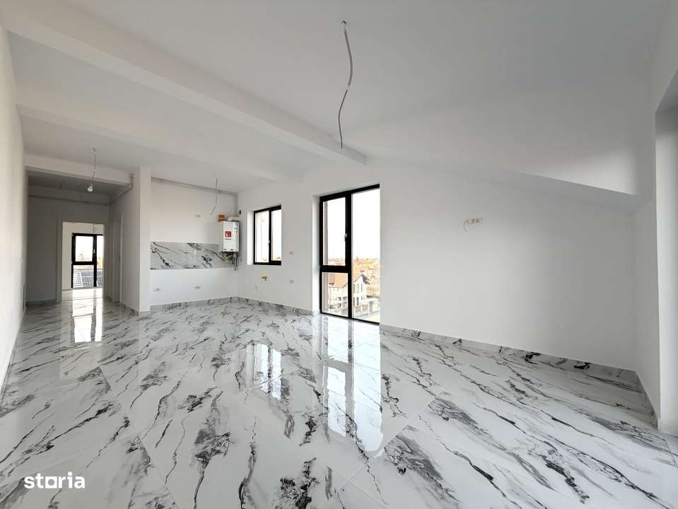 Apartament cu 2 camere, 38 mp, etaj 3 - Esso Giroc - Imagine principală: 2/6