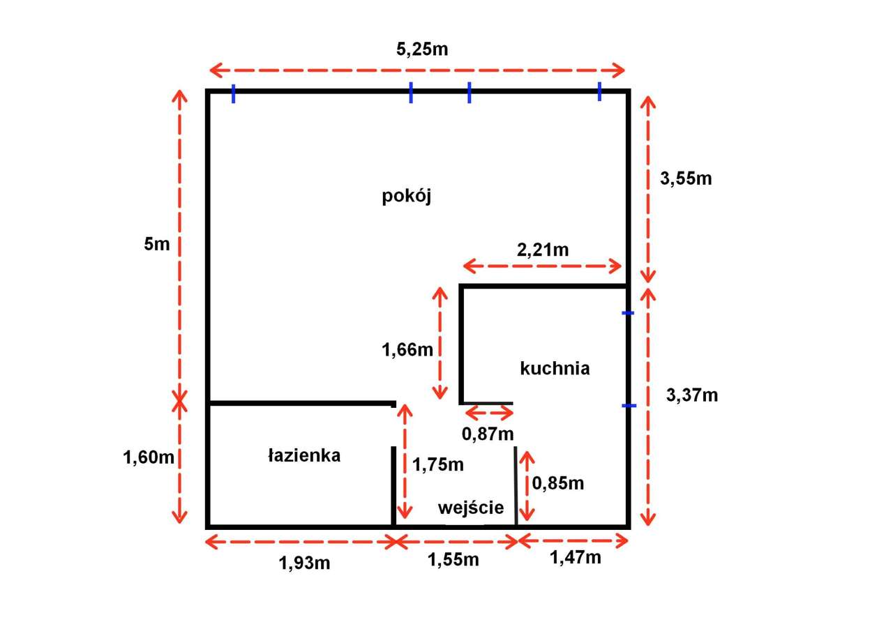 Dwa pokoje lub kawalerka - idealne na start lub pod wynajem - Centrum-1