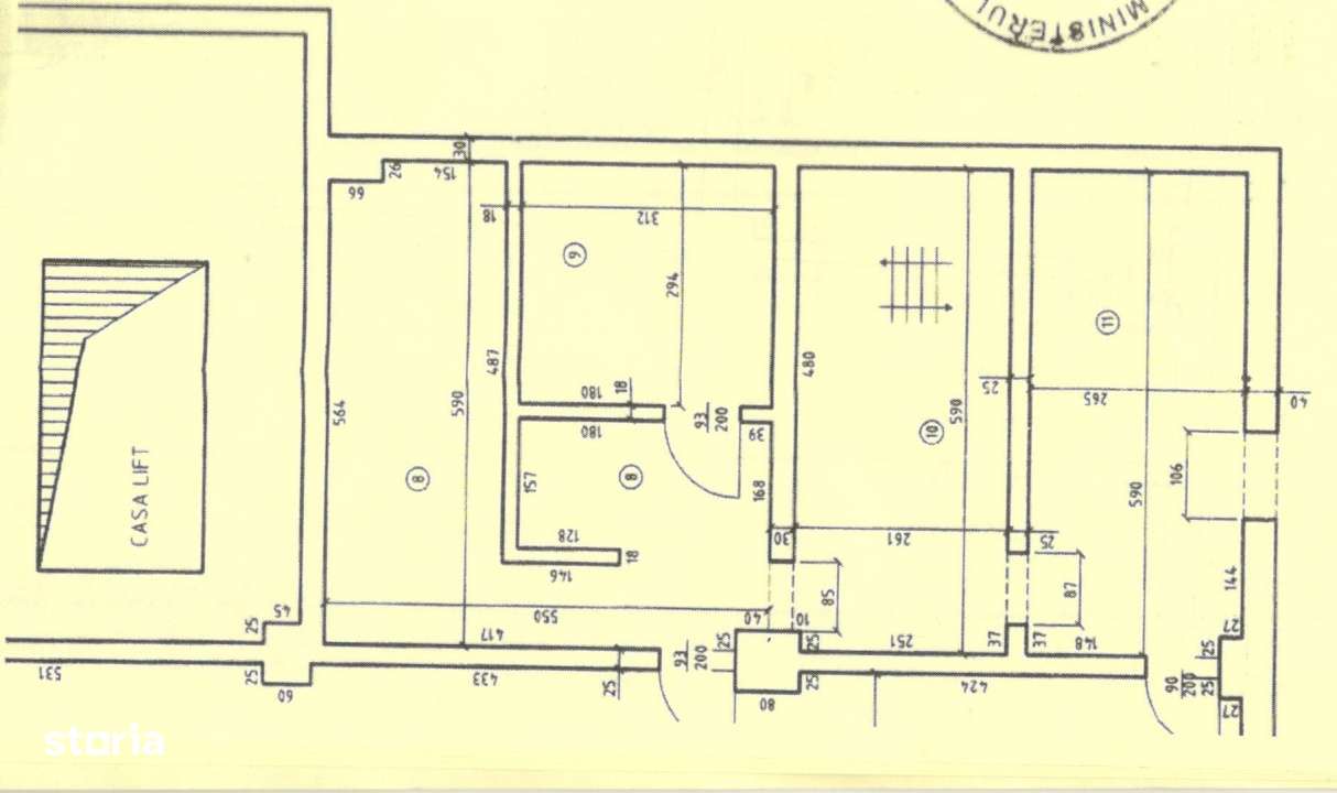 Spatiu comercial demisol, 455 mp, Rovine zona Liceul Basarab - Imagine principală: 1/1