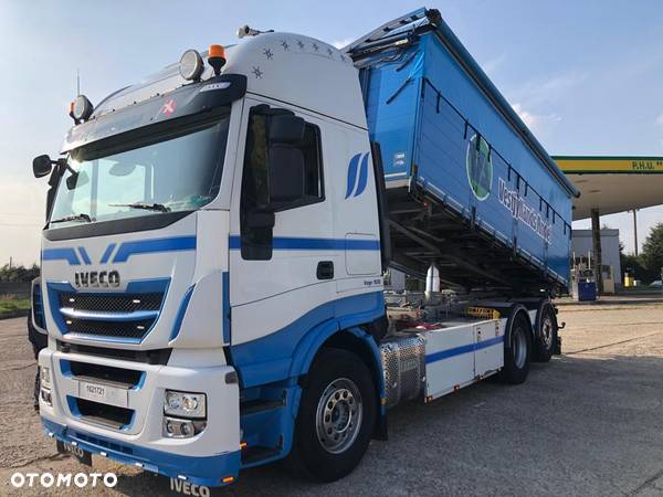 Iveco STRALIS 480 EURO 6 WYWROTKA DO ZBOZA Z POMPA - 2