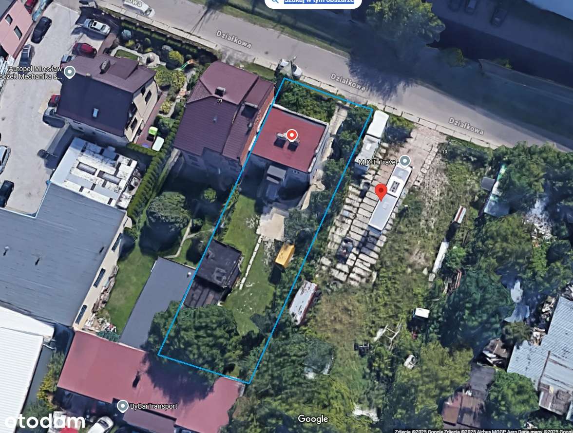 Działka pod hostel, biuro, warsztat, magazyn MPZP 40% zab. wys.12 m - Pełny obrazek: 4/6