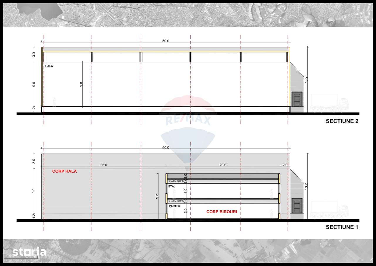 Teren 2Ha  Drumul Intre Tarlale - A2, pretabil hale + birou (Glina) - Imagine principală: 5/12