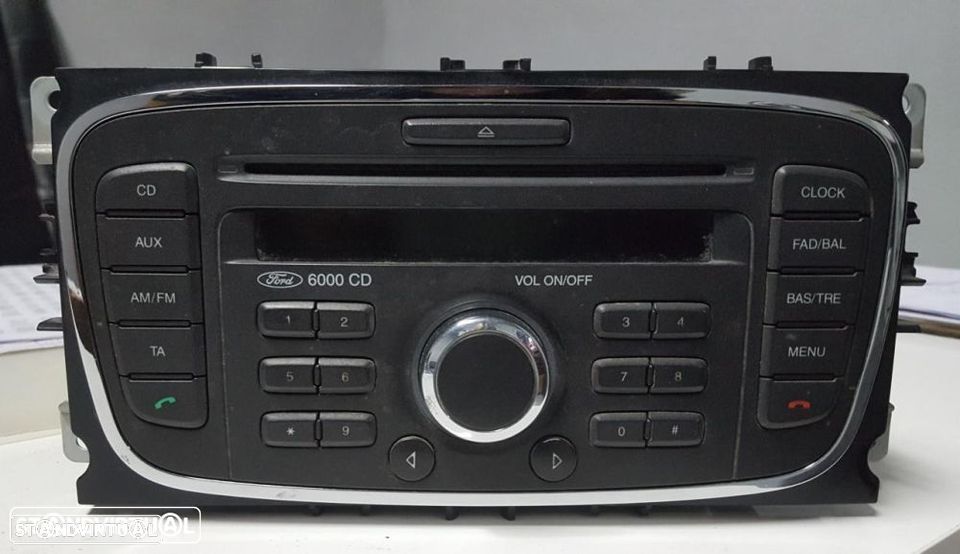 Peça - Radio Ford Transit Connect/Focus/Mondeo/C-Max Ref. 7M5t-18C8