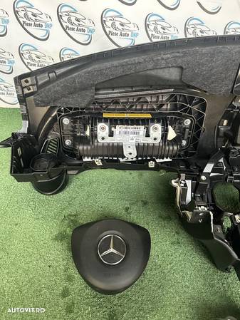 Plansa de bord completa airbag centuri Mercedes C class W205 - 6