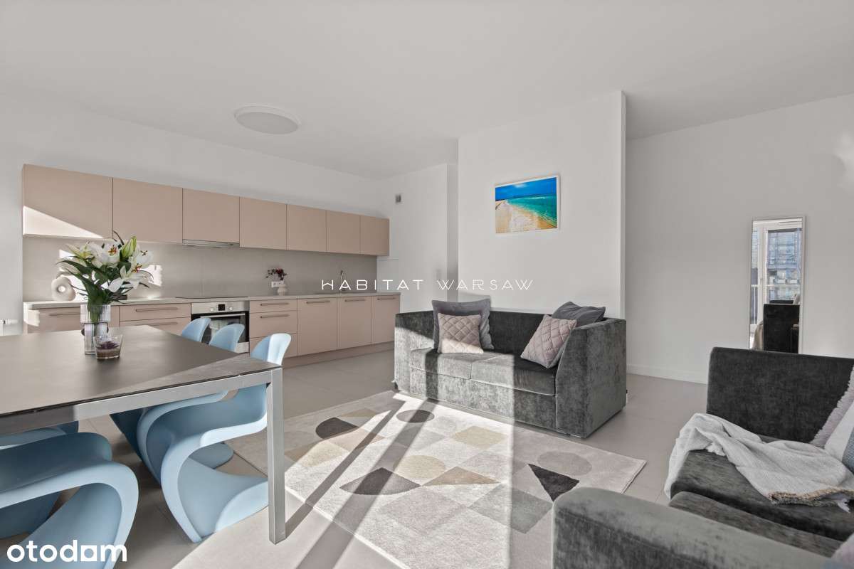 Jasne mieszkanie w Qbiku z widokiem na patio-5