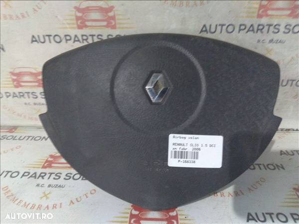 airbag volan renault clio 2 2004 2008 - 1