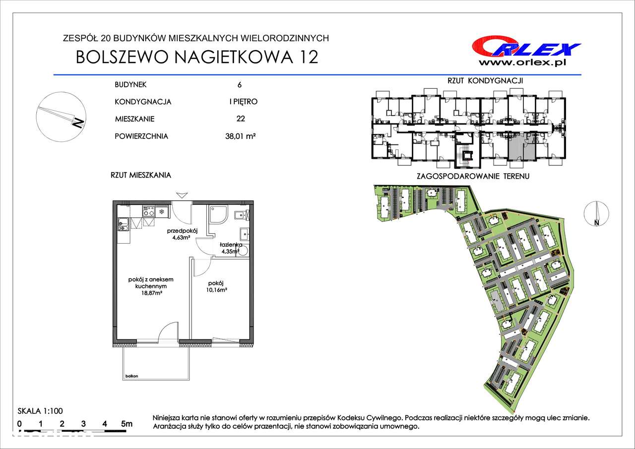 Słoneczne mieszkanie. Bolszewo ul. Nagietkowa 12/22