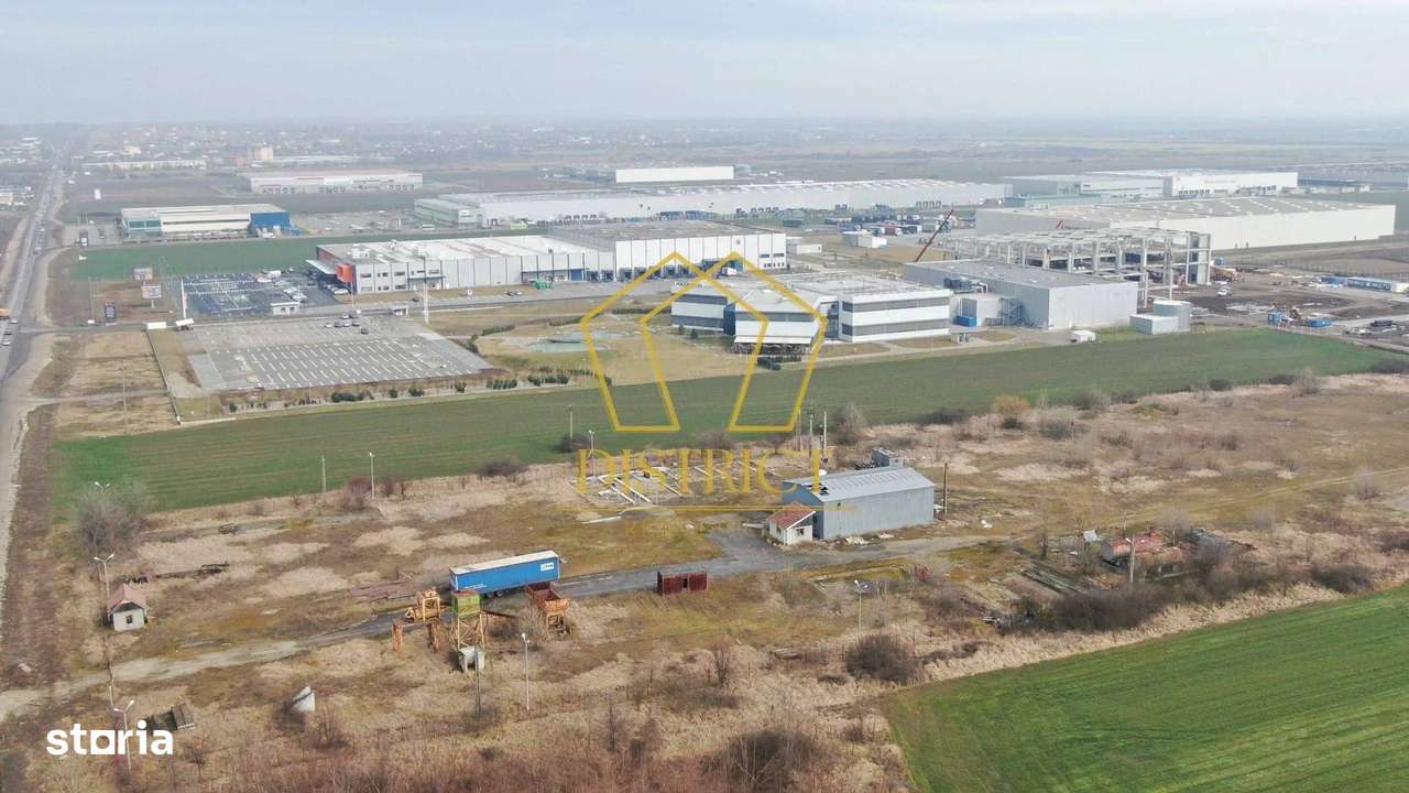 Teren Industrial - Comercial 2ha la soseaua principala | Giarmata - Imagine principală: 2/3