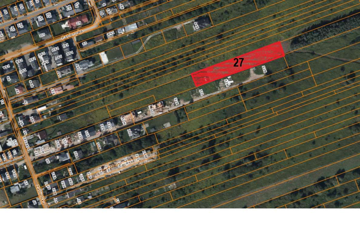 Działka inwestycyjna, WAWER, os. Las, MPZP, 3035m2-0