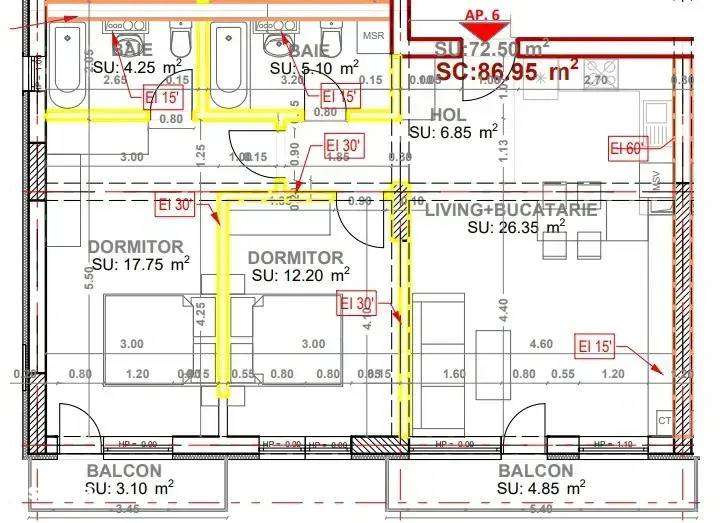 Theodor Pallady Apartament 3 camere Nicolae Teclu - Imagine principală: 5/9