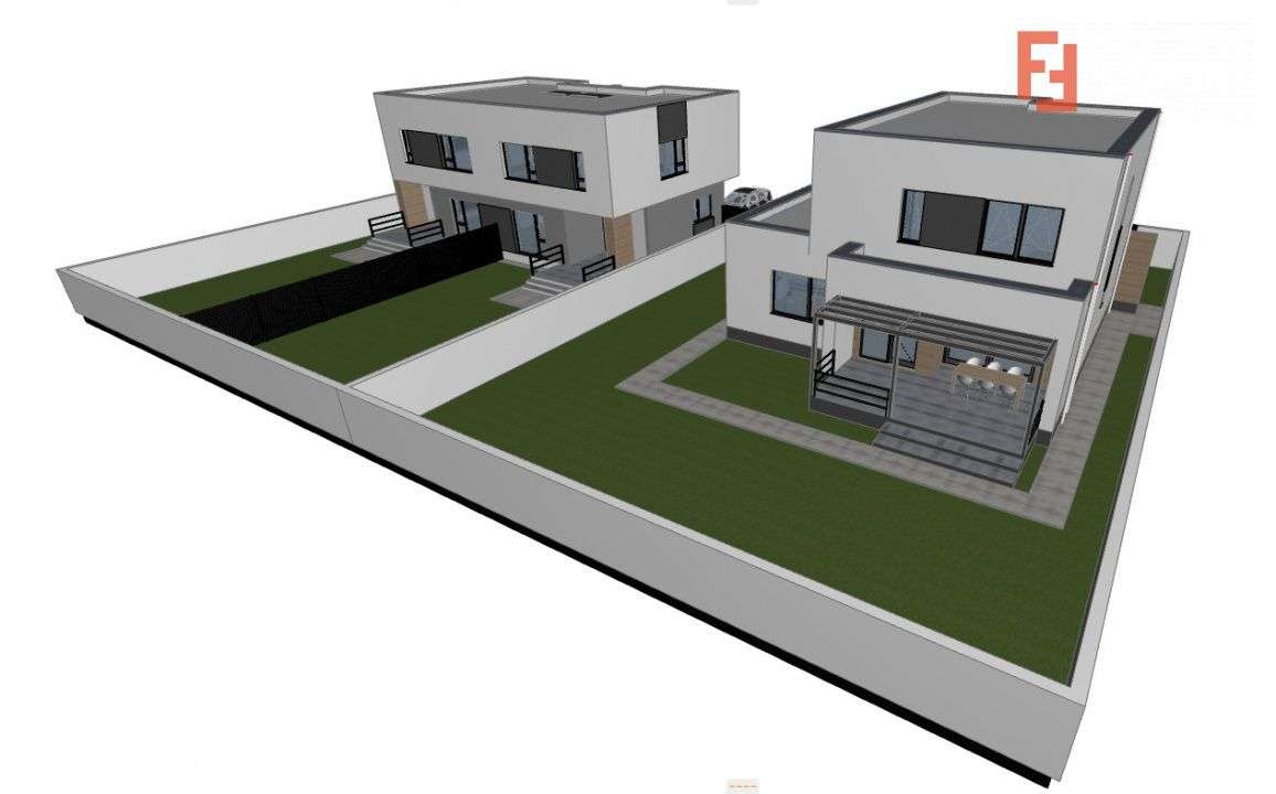 Duplex cu 4 camere si 3 bai, zona Giarmata Vii-6