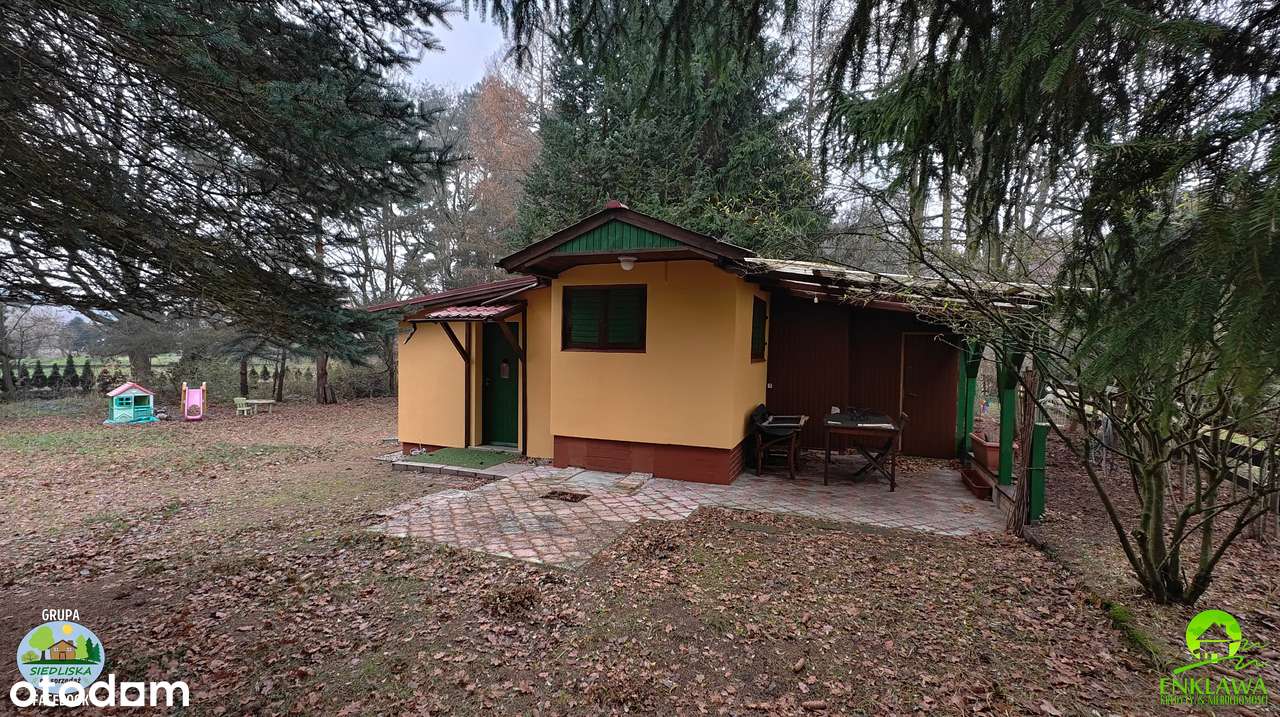 ENKLAWA prezentuje: Mały domek + DUŻA działka przy JEZIORZE! Zobacz-11