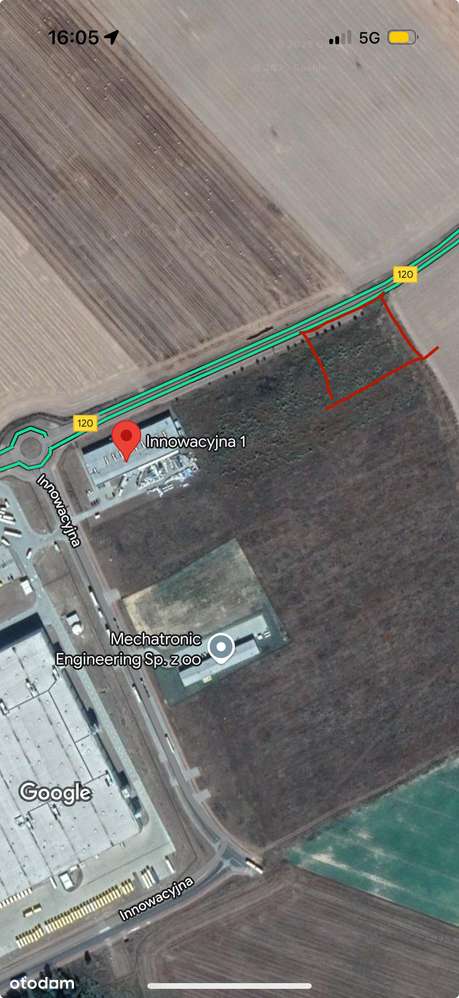 Działka pod Inwestycje w Strefie Ekonomicznej w Gardnie - Pełny obrazek: 5/6