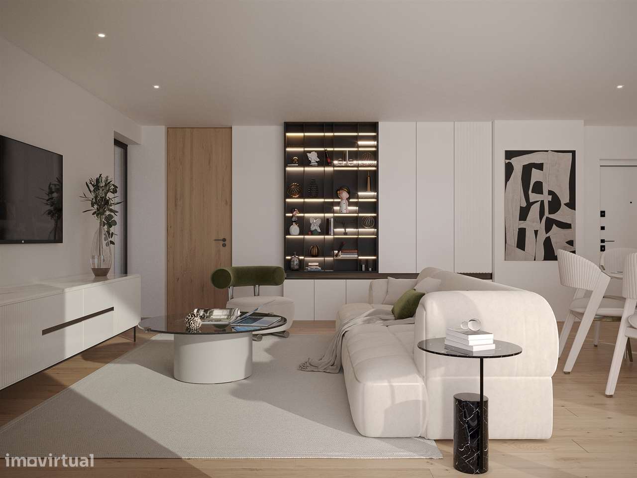 T3+1 Recuado - Varandas 100m2 + Garagem - Grande imagem: 4/25