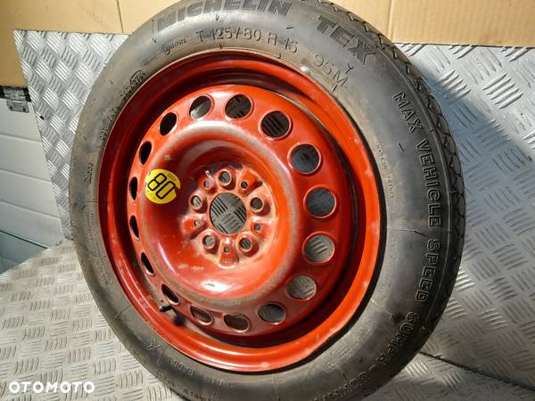 VW KOŁO DOJAZDOWE 5X100 15" 125/80-15 - 3