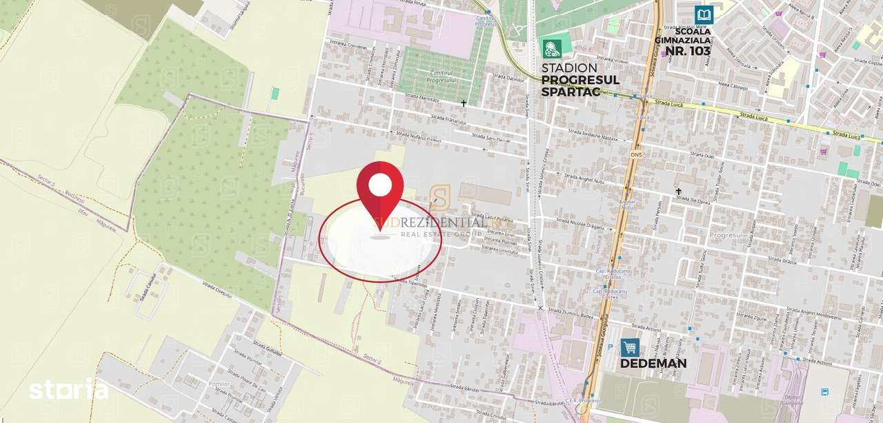 Teren intravilan 6.261 mp cu deschidere de 32 ml, Strada Tiparnitei - Imagine principală: 4/4