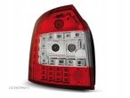 LAMPY DIODOWE AUDI A4 B6 01-04 AVANT RED WHITE LED - 1