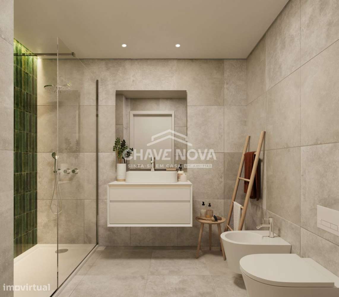 Apartamento T3 Novo - Empreendimento Quadra (Mafamude)-13