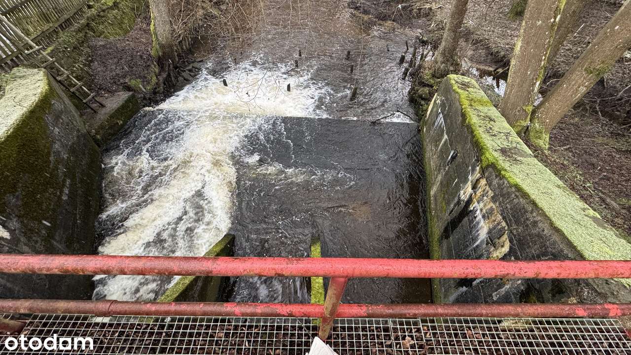 Czynna Mała Elektrownia Wodna (MEW) ~ 0,045MW + ZABUDOWANIA - Pełny obrazek: 4/9