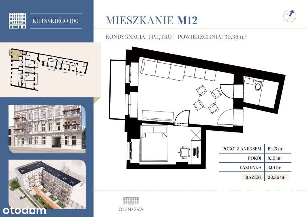 Wysokie M2 przy Parku Sienkiewicza - Pełny obrazek: 2/15