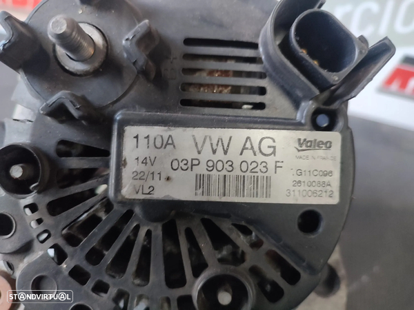 A38 ALTERNADOR SKODA FABIA 1.2 TDI 2013 110A REF- 03P903023F - 5