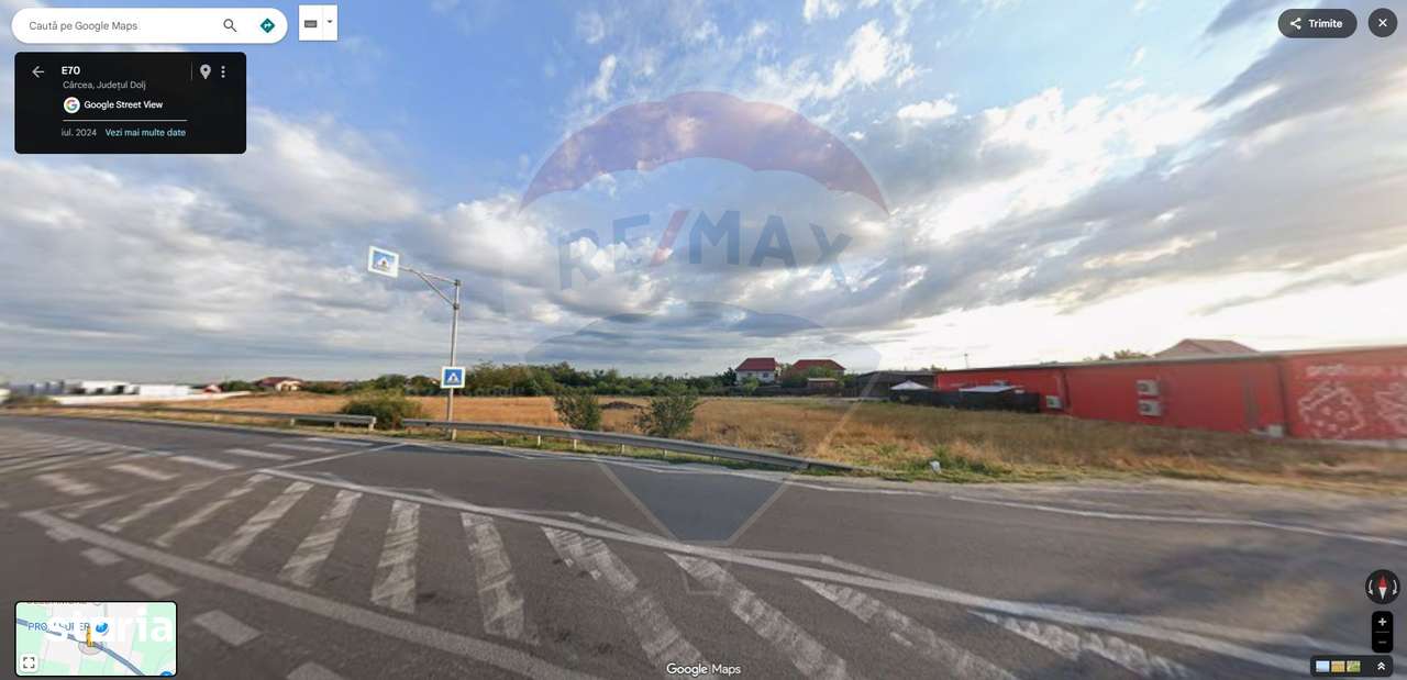 Teren 10,193mp Carcea Calea Craiovei E70-1