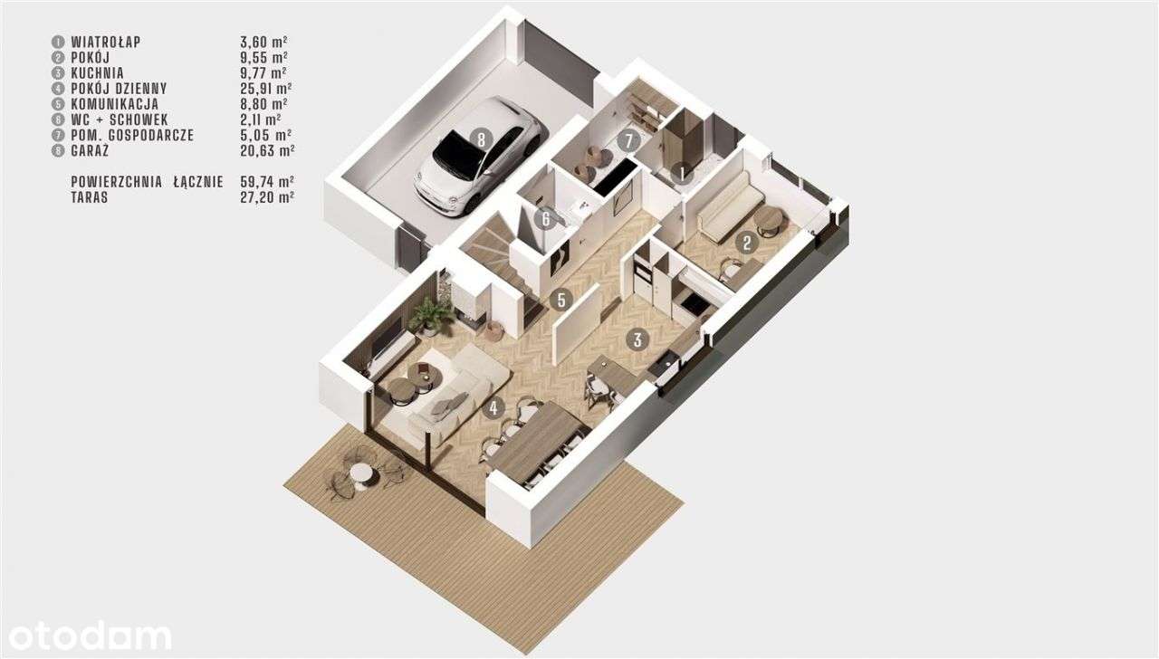 Dom jednorodzinny w otoczeniu lasu Łaziska Górne-9