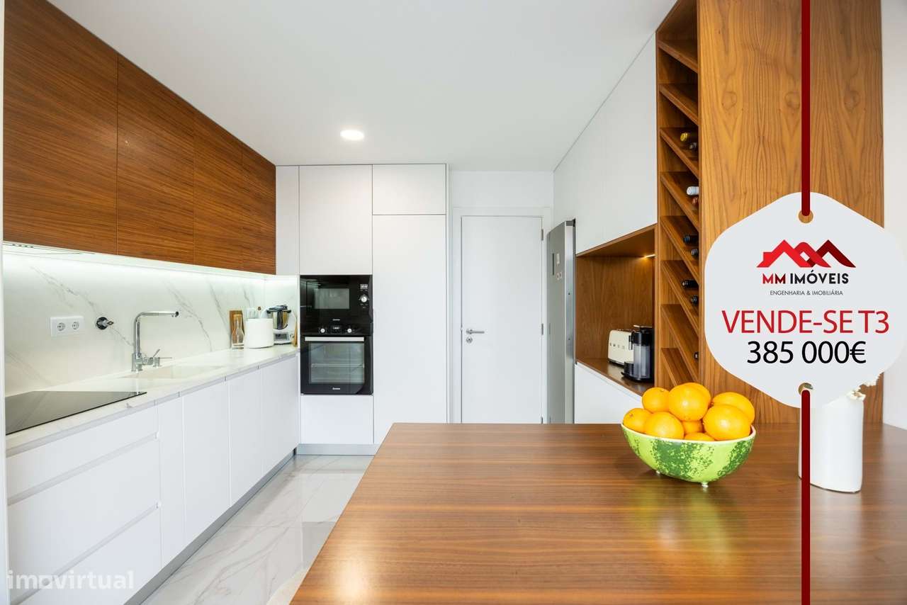 Apartamento T3 155 50M Suite Varanda Garagem Arrumos