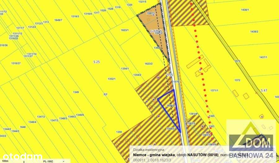 Nasutów - działka budowlana przy Al.Lipowej-0