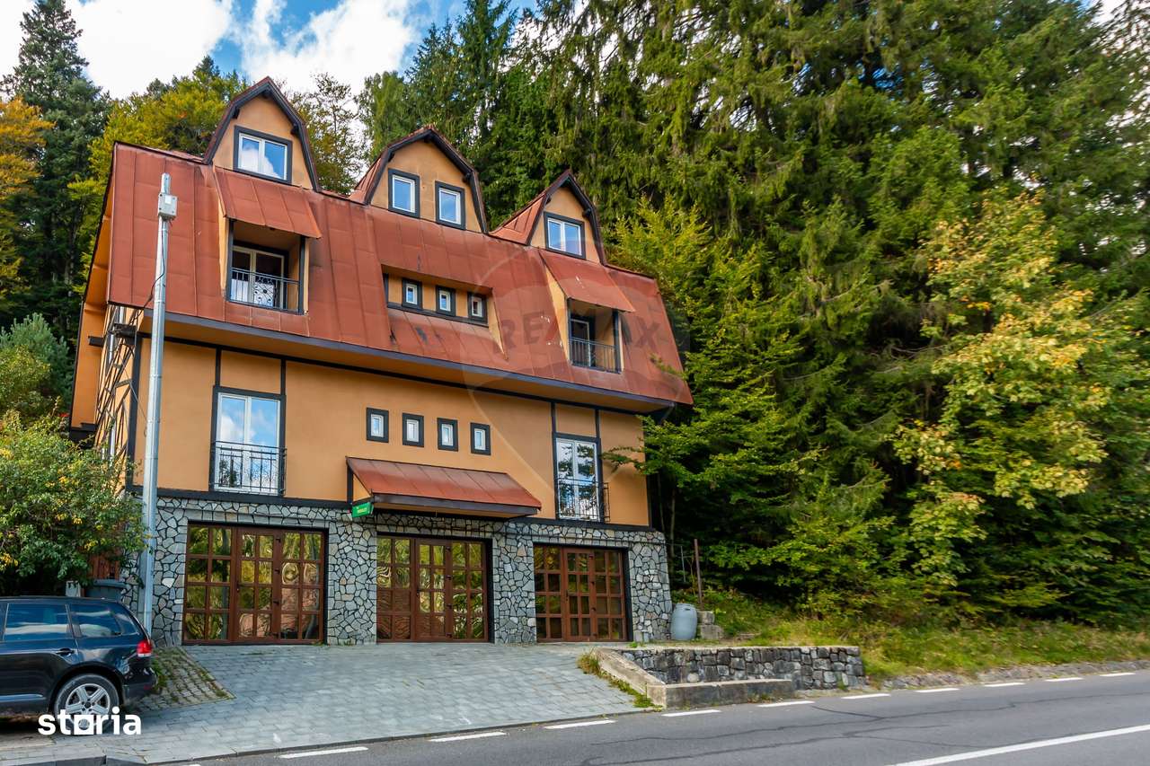 Vilă/Pensiune de vânzare în Sinaia – 450 mp, lângă Castelul Peleș - Imagine principală: 2/15