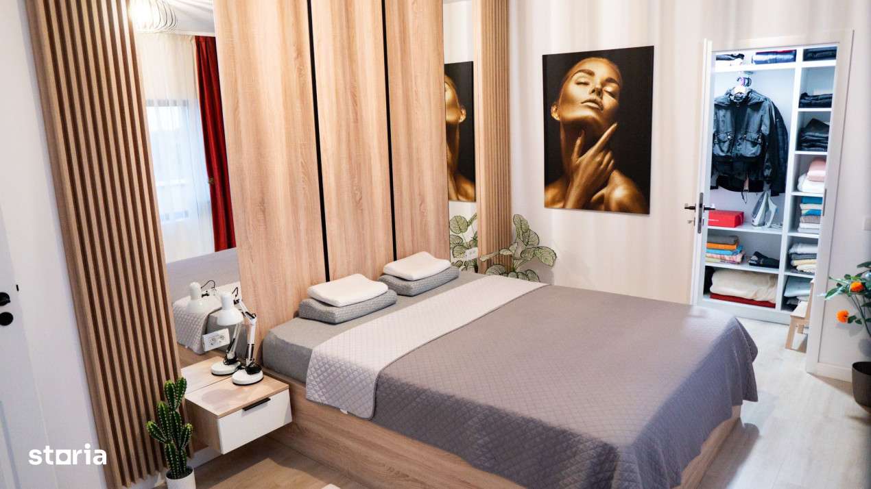 PENTHOUSE - 2 camere, 55 mp, mobilat lux - Dumbravita - Imagine principală: 5/10