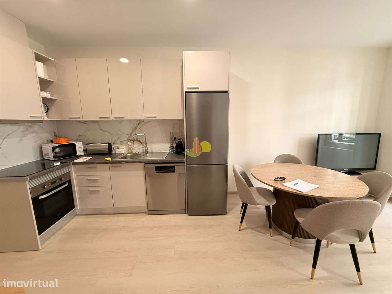 T2 Mobilado e Equipado no Bairro Novo - Grande imagem: 4/24