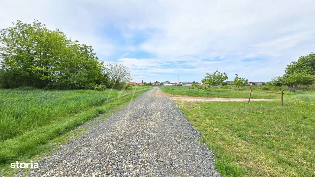 Teren intravilan in zona rezidentiala, la 1 km de A0 si A1-14