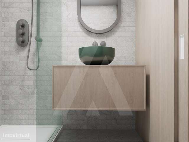 Apartamento T1 com terraço no centro da cidade de Aveiro - Grande imagem: 5/18