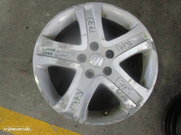 Jogo De Jantes JGJANT773 SUZUKI GRAND VITARA 2,0 TD ET 45 6X17 5X114.5 59 MM - 1