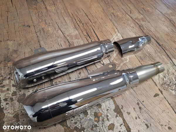 Nowe tłumiki Akrapovic Harley Dyna Fat Bob Wide Glide HDDYSO1-HC - 4