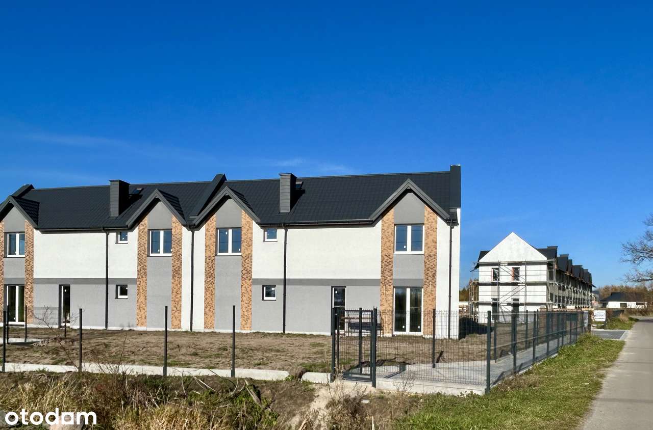 Bliźniak 144 m2, oś. zamknięte, blisko PKP Halinów